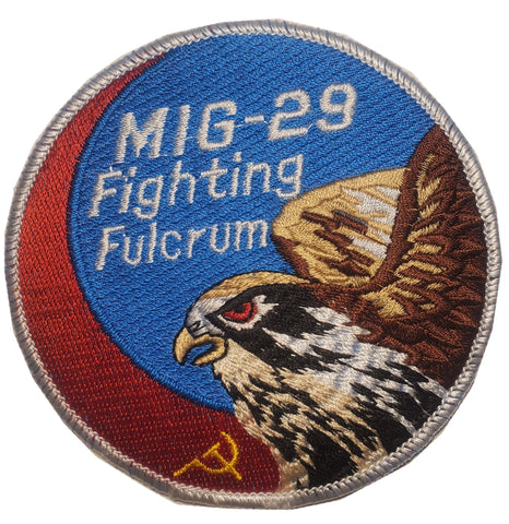 German Luftwaffe  MIG-29 Fighting Fulcrum 73-Steinhoff Sew On Patch (7926)