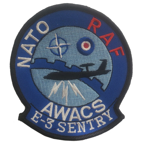 Patch - NATO RAF AWACS E-3 Sentry - Sew On (7785)