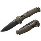 NEW Benchmade 9070 Claymore AUTO Knife w/Locking Push Button