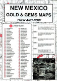 Gold & Gems Maps Then & Now