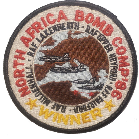 Patch - North Africa Bomb Comp 1986 Winner - Sew On (7960)