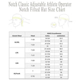 Notch Classic Adjustable Athlete Operator Cap