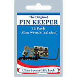 Insignia Pin Back - Metal or Rubber Clutch with or without Allen Wrench