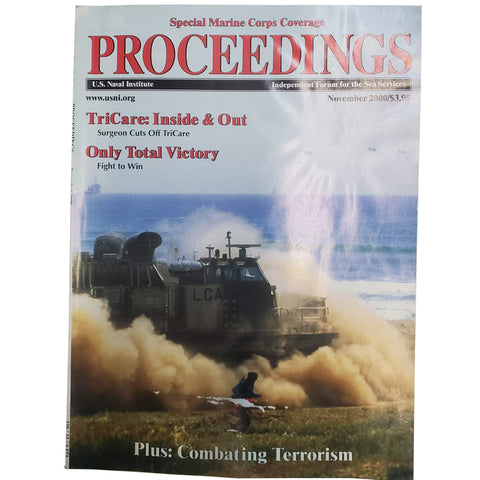 U.S. Naval Institute PROCEEDINGS Magazine - Nov. 2000