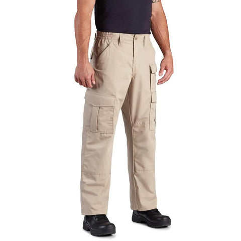Pants - Propper Men's Uniform Tactical  60/40 Poly/Cotton Ripstop - Khaki