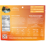 FOUNDATION Outdoors Freeze Dried Dinners