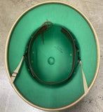 Inside view of Pith Helmet