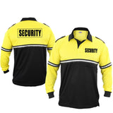 Long Sleeve Security w/Zipper Pocket & Epaulets Polo