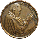 Pope Francis at Prayer Token (7793)