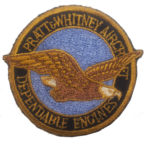 Patch - Pratt & Whitney Aircraft Dependable Engines - Sew On (7961)