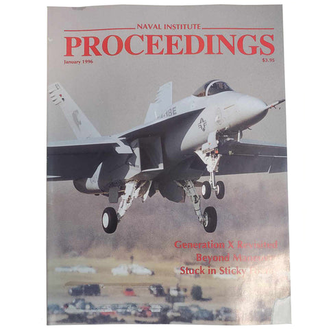 U.S. Naval Institute PROCEEDINGS Magazine - Jan. 1996