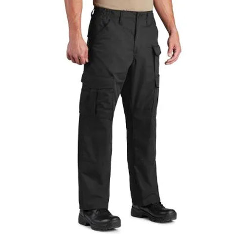 Pants - Propper Men's Uniform Tactical  60/40 Poly/Cotton Ripstop - Black