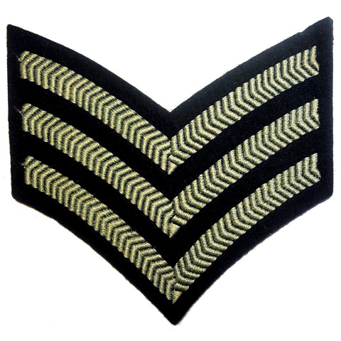 Patch - RAF Battle Dress Rank Sergeant - Sew On (7986)