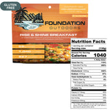 FOUNDATION Outdoors Freeze Dried Breakfasts