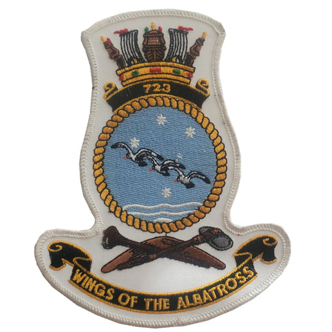 Patch - Royal Australian Navy 723-Squadron Wings of the Albatross - Sew On (7783)