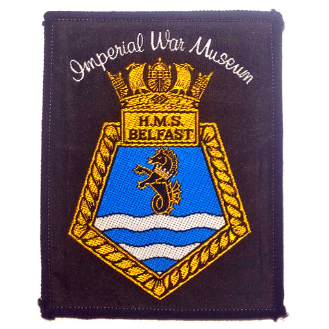 Patch - Royal Navy Imperial War Museum H.M.S. Belfast - Sew On (7987)