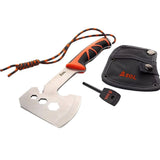 SOL Stoke Camp Hatchet, Fire Starter, Nylon Sheath
