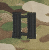 Army Officer OPC Scorpion Rank Patches Sew On Cap
