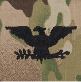 Army Officer OPC Scorpion Rank Patches Sew On Cap
