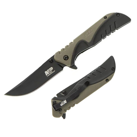Smith & Wesson M&P 1100042 M2.0 Ultra Glide OD Clip Point Folding Knife