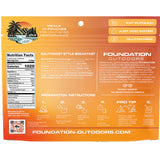 FOUNDATION Outdoors Freeze Dried Breakfasts