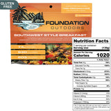 FOUNDATION Outdoors Freeze Dried Breakfasts