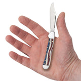 Star Spangled Series Natural Bone Mini CopperLock Knife