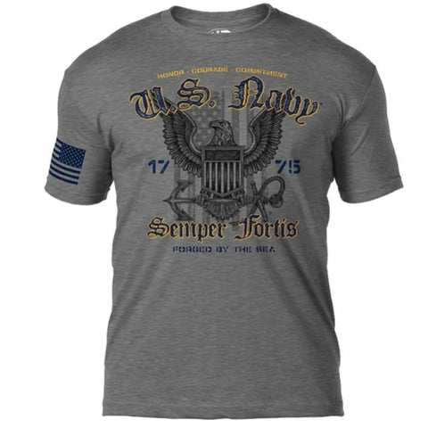 T-Shirt - 7.62 Design Men's US Navy Semper Fortis