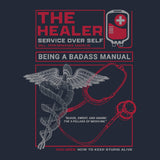 T-Shirt - Grunt Style "The Healer" - Navy (GS6975)