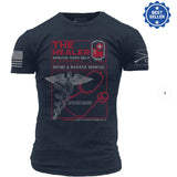 T-Shirt - Grunt Style "The Healer" - Navy (GS6975)
