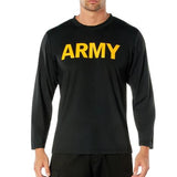 T-Shirt - Rothco Long Sleeve Army PT Shirt (56020)
