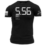 T-Shirt - Grunt Style "5.56" - Black  (GS6905)