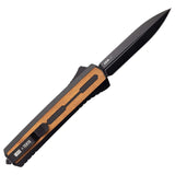 Knife - TEKTO A7 Zastava Double Edge Dagger OTF Automatic (A7R_T6WBR_S35BK4_A1)