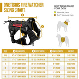 OneTigris Fire Watcher Tactical Molle Dog Harness  (TG-GBX03)