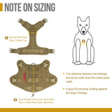 OneTigris Fire Watcher Tactical Molle Dog Harness  (TG-GBX03)