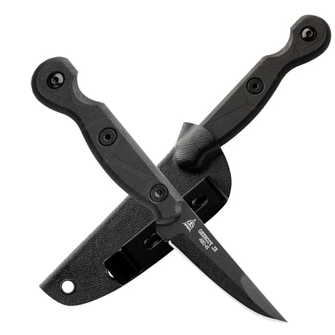TOPS El Pionero Blackout Edition Knife