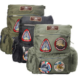 TOP GUN Backpack w/Patches  (TGB1701)