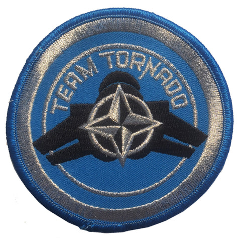 Patch - Nato Royal Air Force Team Tornado  - Sew On (7777)