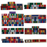 Vintage U.S. Military Rank Ribbon Bars Branch Insignias (8047)