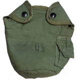 Canteen Cover - USED Original GI Fleece Lined MOLLE Clip - 1 qt (7883)