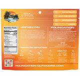 FOUNDATION Outdoors Freeze Dried Dinners