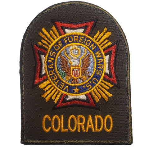 Patch - Veterans of Foreign Wars Colorado - Sew On (7976)