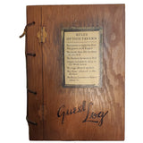 Vintage 1939 Tavern Guest Log Book (7884)