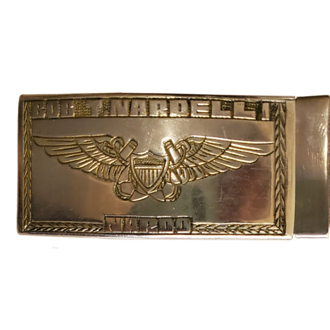 Vintage U.S. Named Soldier NARDO "Bob T. Nardelli" Belt & Buckle (8018)