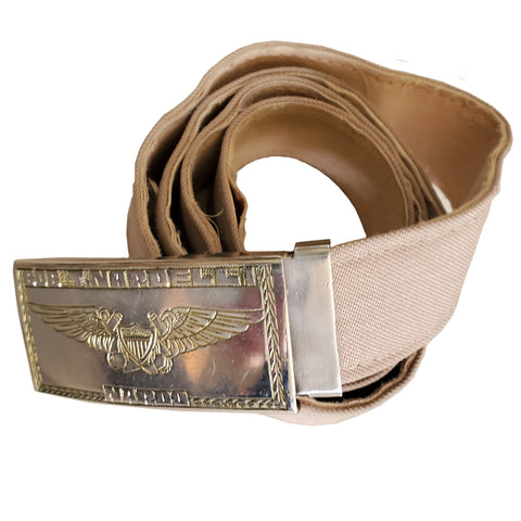 Vintage U.S. Named Soldier NARDO "Bob T. Nardelli" Belt & Buckle (8018)
