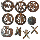 Vintage Polish Military Cap Badges (8027)