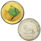 Wildlife Protection Coin/10 Francs Green Fish (7853)