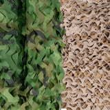 Camo Leaf Net System with Netting by the Yard