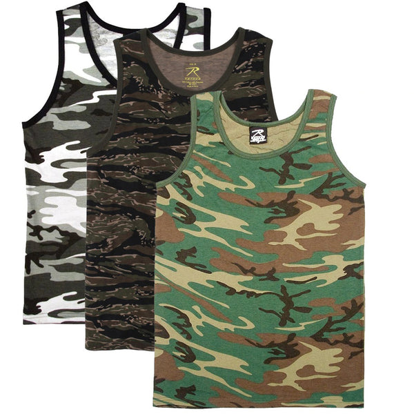 T-Shirt - Tank Top Camo Colors – Hahn's World of Surplus