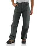 Carhartt Pants - Loose/Original -Fit Washed Duck Work Dungaree - Moss (B11 MOS)